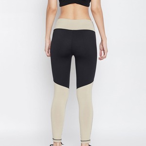Leggings de yoga à taille élastique, sans couture, extensibles, respirants, écologiques, taille haute pour femmes - Product Image 5