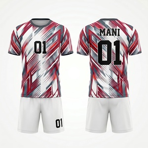 ชุดแข่งแฮนด์บอลแบบซับลิเมชั่นสั่งทำพิเศษสำหรับทีมชาย เสื้อผ้าระบายอากาศ ป้องกันแบคทีเรีย ซึมซับเหงื่อ ผลิตจากโพลีเอสเตอร์ 100% แขนสั้น - Product Image 2