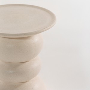 Mesa Auxiliar de Concreto Vandana Zenova Vento, Diseño de Muebles Modernos y Minimalistas - Product Image 4