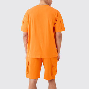 Conjunto Deportivo de Dos Piezas para Hombre, Hecho a Medida, para Verano, Playa, con Pantalones Cortos y Camiseta, con Servicio OEM - Product Image 5