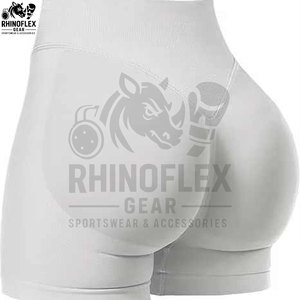 Pantalones Cortos Deportivos de Cintura Alta para Mujer, Shorts de Ciclismo, Sin Costuras, con Compresión Frontal, para Entrenamiento y Yoga - Product Image 5