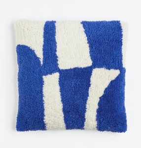 Luxury Tufted Designer Vintage Boho Geometric Cotton Handwoven Decorative <b>Throw</b> Pillow Cover Zipper Closure Indian Textiles ITHL - Product Image 1