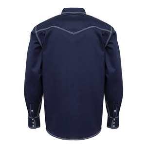 FR <b>Welding</b> <b>Shirts</b> Fire-Resistant Flame Resistant Breathable Cotton Customizable Industrial Men's Safety Workwear - Product Image 2