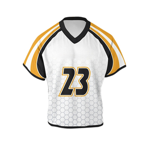 Camiseta de Lacrosse Unisex Personalizada de Alta Calidad, Estilo Clásico Retro, Impresión por Sublimación, Secado Rápido, 100% Algodón - Product Image 3
