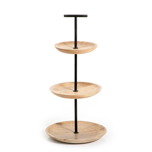 Soporte para Pastel de Metal Hecho a Mano con Diseño Moderno para Decoración de Mesas Tradicionales y Modernas, Exhibición de Artesanía Metálica Artística - Product Image 5