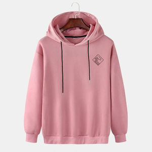 Sweat à capuche en molleton de coton épais, coupe classique, respirant, avec doublure douce et poches, pour homme, style streetwear hiver décontracté, marque privée - Product Image 2