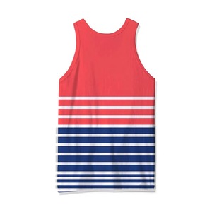 Camiseta sin mangas para hombre con sublimación, precio razonable, duradera, antibacteriana, mejor material, muy demandada, la mejor camiseta sin mangas para hombre con sublimación. - Product Image 5