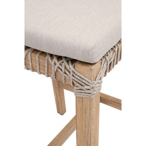 Tabouret rustique artisanal en bois d'orme |   Finition Naturelle en Gros |   Moradabad Inde - Product Image 4
