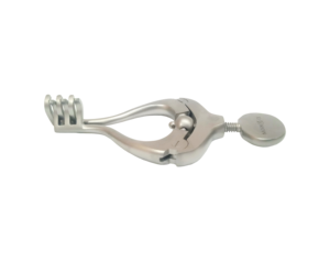 Retractor Mastoides Jansen de Acero Inoxidable Premium, 3x3 Puntas Cónicas, Instrumento Quirúrgico para Retracción Segura de Tejidos - Product Image 1