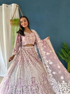 Vestido de Novia de Encaje con Manga Larga, Chifón, Lentejuelas y Bordado, Diseño Elegante de Sirena, Talla Grande para Mujer, Musulmán, Pakistaní - Product Image 3