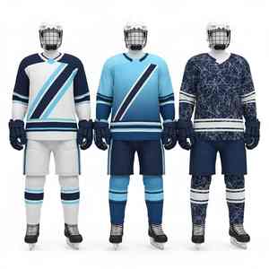 Nueva Camiseta de Hockey sobre Hielo Personalizada con Impresión Digital, Transpirable, de Secado Rápido, con Logotipo Frontal, Uniforme Deportivo para Club o Equipo - Product Image 3