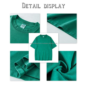 Camiseta de Algodón Ligera Premium para Hombre, 180 GSM, Suave, Cómoda, Transpirable, Informal, para Uso Diario, Verano, Proveedor Mayorista OEM - Product Image 3