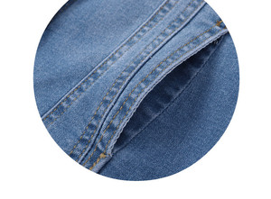 New Arrivals OEM Ladies' Oversize Button-Up <b>Denim</b> <b>Jacket</b> Casual Fall Outwear with Jean Coat Women's Casual <b>Denim</b> Outerwear - Product Image 5