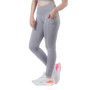 Women's High-Waisted Quick Dry Yoga Pants Comfortable Workout Breathable Sport Tights <b>Pockets</b> Casual Gym <b>Leggings</b> - Product Image 3