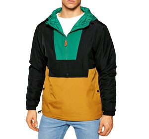 Chaqueta Cortavientos Impermeable y Transpirable de Tallas Grandes para Gimnasio y Fitness, con Bloques de Color y Forro de Piel Sintética, Estilo Casual y a la Moda, Venta al por Mayor - Product Image 5