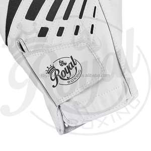 Gants de golf Grace White personnalisables en cuir souple pour hommes, ensemble unisexe avec logo personnalisé, style et couleur au choix - Product Image 5
