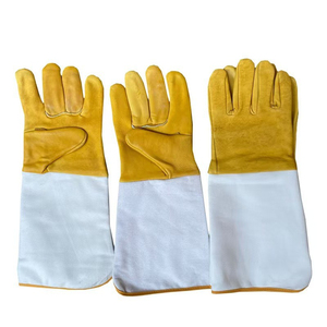 Gants de protection en cuir de vachette anti-abrasion, gants de soudage de qualité supérieure, gants de protection pour le travail - Product Image 3