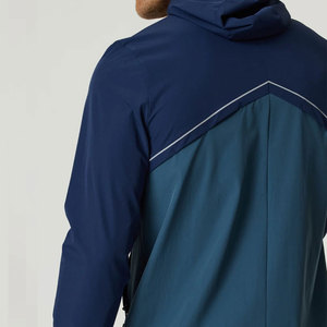 Custom Design Windbreaker <b>Jacket</b> Mens Sets Lightweight Rear Ventilation Panels <b>Reflective</b> Sportswear Tracksuits for Men - Product Image 4