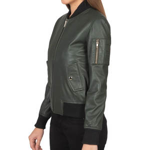 Chaqueta de Cuero con Cremallera para Mujer, Ropa de Invierno, Chaqueta de Cuero PU de Moda para Dama, Ropa de Invierno, Chaqueta de Cuero para Mujer de Estilo Nuevo - Product Image 5