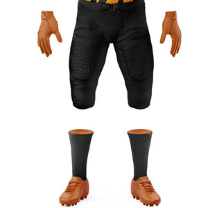 Conjunto de Uniforme de Fútbol Americano Personalizado de Manga Corta, Diseño 2026, Transpirable, Unisex, para Equipos - Product Image 5