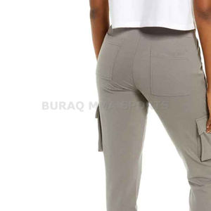 Pantalones deportivos de lana para mujer, hasta el tobillo, corte regular, informales, para otoño e invierno - Product Image 2