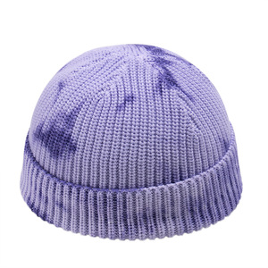 High Quality Winter <b>Plain</b> Dyed Custom Knit Beanie Hat 100% Acrylic Warm Knitted Beanie new 2026 - Product Image 5