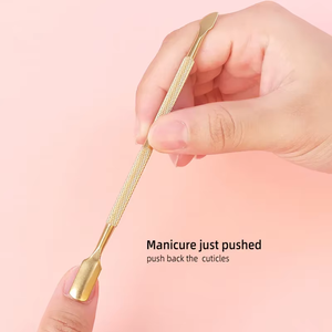 Nuevo Lanzamiento 2026: Empujador de Cutículas de Acero Inoxidable de Doble Cara, Herramienta para Remover Gel de Uñas, en Varios Colores - Product Image 6
