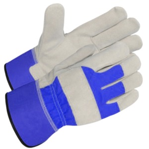 Gants de travail robustes à double paume pour travaux de construction sur le terrain et de montage, gants industriels en cuir pour monteurs - Product Image 2