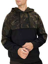 Nouvelle Collection Automne Hiver – Sweat à Capuche Homme Grande Taille en Molleton Uni Teint, Crocheté, Demi-Zip Avant, Coupe Droite Décontractée - Product Image 2