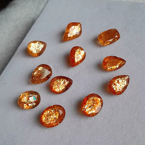 AAA+<b>Top</b> Quality Natural Sunstone Mix Shape 6X8To10X12MM Natural Sunstone Gemstones,Loose Gemstones,For Jewelry Making. - Product Image 1