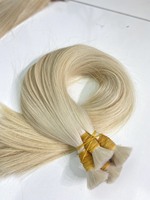 Extensions de cheveux vietnamiens vierges à 100 %, double épaisseur, 24 pouces, style lisse, queues de cheval en vrac, couleur platine, de la marque NASA HAIR VIETNAM