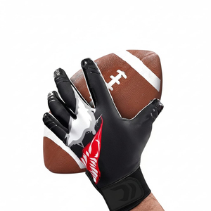 Gants de football américain de style unique, fabriqués au Pakistan, de très haute qualité, personnalisés, super adhérents, pour receveurs, collection 2026 - Product Image 3