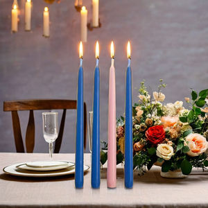 Standard <b>Taper</b> <b>Candles</b> (Paraffin Soy Wax)-Smokeless Handmade for Home Decor Parties Weddings Birthdays Christmas Valentine's Day - Product Image 2