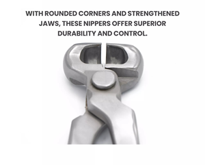 Outils de fermeur : Pince à sabots demi-ronde pour chevaux, 12 pouces, réutilisable, pour soins vétérinaires et chirurgicaux des animaux, outils artisanaux de fermeur pour le soin des sabots. - Product Image 4