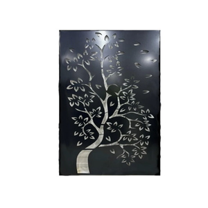 Modern Metal Decorative <b>Screen</b> Tree Pattern Outdoor Privacy Panel Laser Cut Steel Garden <b>Partition</b> - Product Image 5