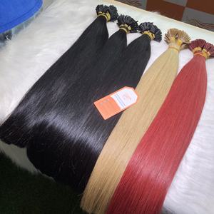 Fabricant direct double cuticule alignée kératine vierge I-Tip Extensions de cheveux prix bon marché d'usine-Bundle - Product Image 3