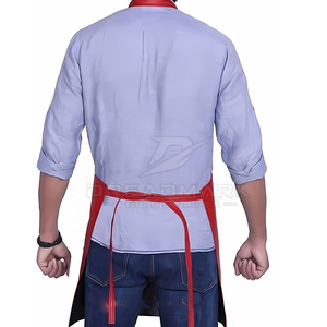Unisex Genuine Leather Apron with Pockets Breathable Quick Dry Waterproof Professional Workwear Kitchen Workshop Uniform - Product Image 6