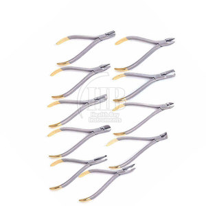 Wholesale Factory Professional Manual Stainless Steel Orthodontic <b>Plier</b> <b>Set</b> with High Quality Reusable Instruments CE Certified - Product Image 2