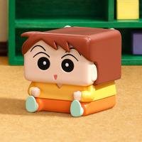Figurines miniatures officielles sous licence Pop Mart POP CUBE-1 Series 4,5 cm, petites figurines en PVC ABS, boîte mystère, collection, cadeau