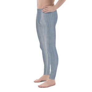 Legging zèbre pour hommes, entièrement personnalisé, qualité supérieure, pour le sport, la gym, le yoga, la course à pied et l'entraînement, le plus vendu - Product Image 6