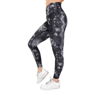 Premium Quality Sublimation Printed Women's High-Waisted Mid-Waist Yoga Pant with Solid <b>Pattern</b> <b>Leggings</b> for Running OEM Service - Product Image 4