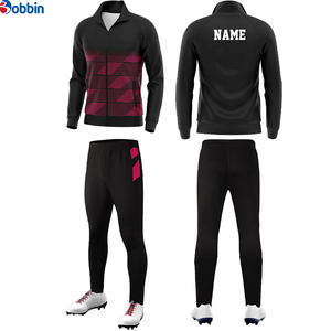 Conjunto Deportivo de Invierno para Hombre, Color Negro, con Cierre, Estilo Deportivo, Ropa Deportiva, Traje de Fútbol, Informal, para Otoño, Transpirable, de Longitud Completa - Product Image 1