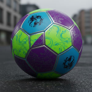 Regular PU Laminated Soccer Ball With Custom Logo for School Training, Club Sessions, or PE Class Sports Activities futbol - Product Image 2