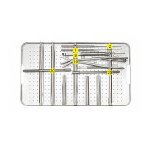 Pin Quirúrgico Frontal de Acero Inoxidable de Doble Acción para Corte y Desbaste, para Ortopedia Veterinaria, de Surgiright Instrument - Product Image 6