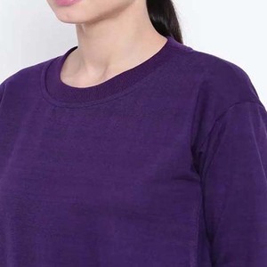 Sudadera diaria para mujer, tejido de algodón, manga larga, material transpirable, diseño sencillo, perfecta para el uso diario - Product Image 6