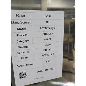 TEL ACT12 Single COT/DEV - Équipements et pièces semi-conductrices d'occasion fiables et mondialement reconnus - Product Image 2