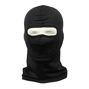 BestQuality Hot Sale Custom Unisex Balaclava Face <b>Mask</b> 100% Cotton Adjustable Cycling Ski Sports Plain Image Latest Design2026 - Product Image 1