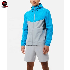 Conjunto Deportivo con Capucha, Chaqueta Cortavientos de Invierno, Pantalones Cortos, Chaqueta Ligera de Poliéster, Unisex - Product Image 1