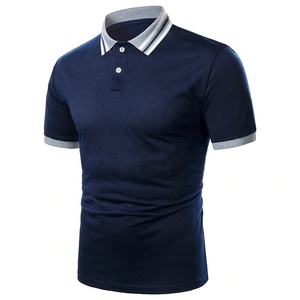 Chemise polo personnalisée en gros pour hommes, anti-boulochage, séchage rapide, respirante, vente chaude - Product Image 1