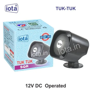 ไซเรนพลาสติก SQR117 สีดำ Iota International - Product Image 5